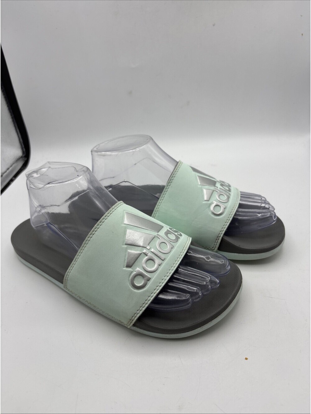 Adidas Adilette  Sandals Womens Size 7 Green